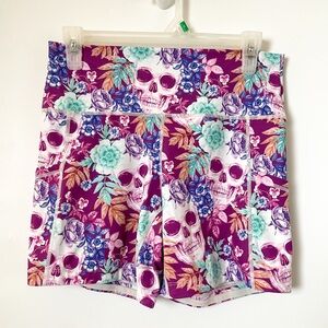 Constantly Varied Gear CVG Shorts Womens Medium Squats Approved Skulls